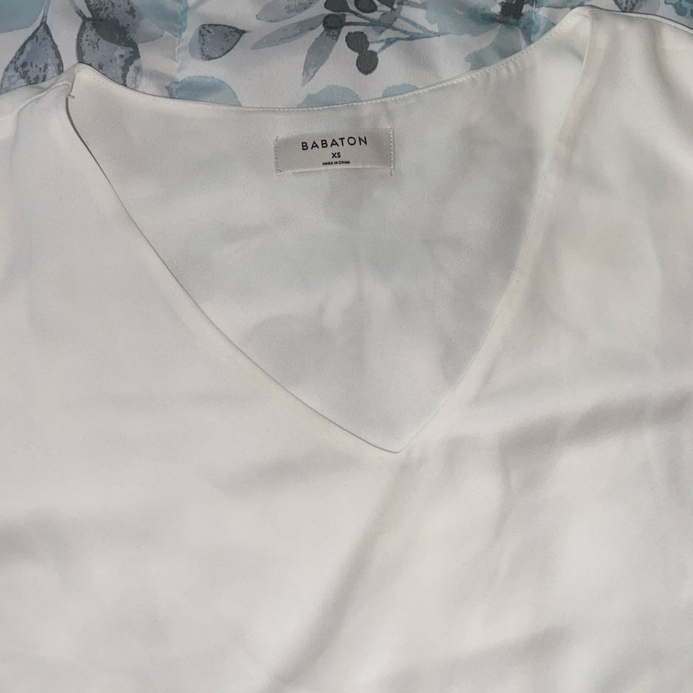 SOLD Aritzia Babaton Murphy Longsleeve Blouse in Espace - Picture 12 of 12